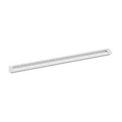 Weiß Lüftungsgitter - 80x6,5 cm - 210 cm²