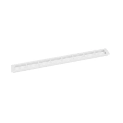 Lüftungsgitter Weiß - 80x7.6 cm - 210 cm²