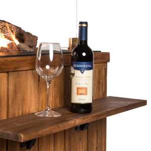 Happy Cocooning Cocoon Tisch Holz Beistelltisch Teakholz
