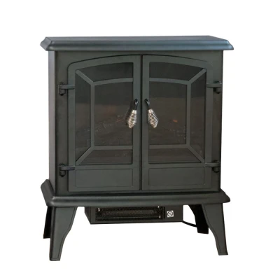 Elektrischer Kamin mit Heizlüfter