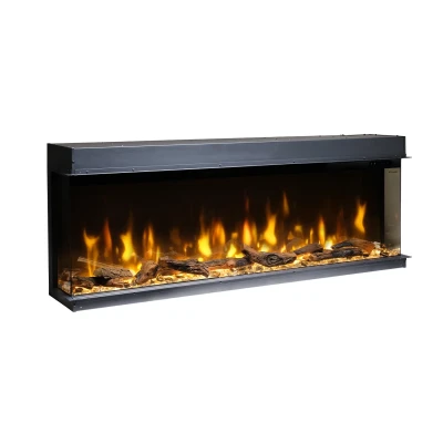 Ignite Bold 60 - 124 cm Elektro Einbaukamin Schwarz
