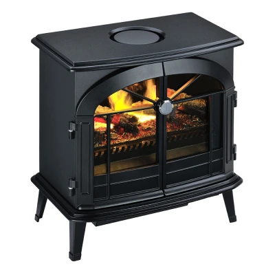 Schwarzer Hybridkamin Stockbridge Hybridkamin Stockbridge in schwarz