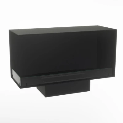 Foco Myst Corner Left 1000 Foco By Bio Fireplace Group