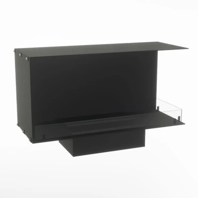 Foco Myst Corner Right 1000 Foco By Bio Fireplace Group