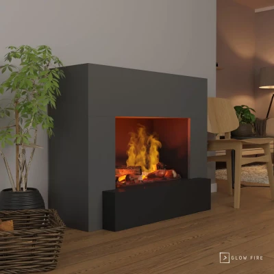 Hauptmann Wasserdampf Kamin- Grau Hauptmann Wasserdampf Kamin- Grau