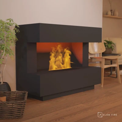Kant Wasserdampf Kamin - Schwarz Kant Wasserdampf Kamin - Schwarz