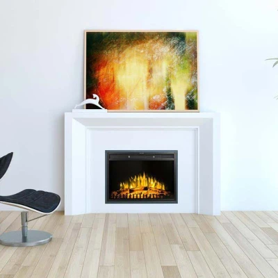 LED Klassisch Einbaukamin - 74 cm