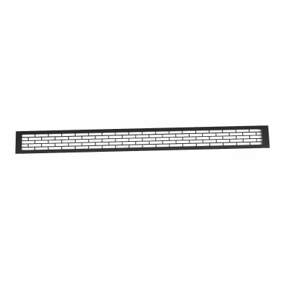 Ventilation Grill Schwarz - 100x9 cm für Dampfkamin bestellen Ventilation Grill Schwarz - 100x9 cm - 450 cm²