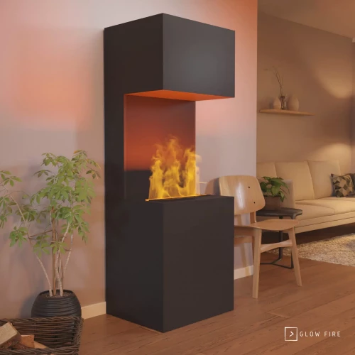 Beethoven Wasserdampf Kamin - Schwarz Beethoven Wasserdampf Kamin - Schwarz