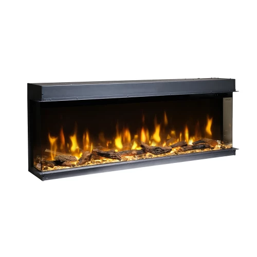 Ignite Bold 60 - 124 cm Elektro Einbaukamin Schwarz