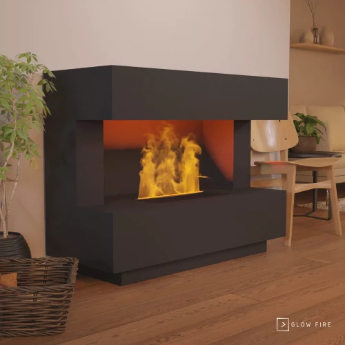 Kant Wasserdampf Kamin - Schwarz Kant Wasserdampf Kamin - Schwarz