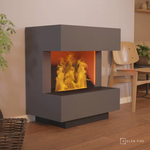 Kleist Wasserdampf Kamin - Grau Kleist Wasserdampf Kamin - Grau