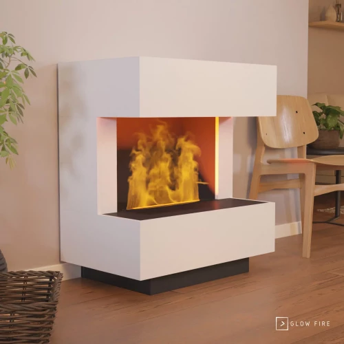 Kleist Wasserdampf Kamin - Weiß Kleist Wasserdampf Kamin - Weiß