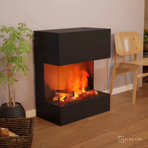 Kästner Wasserdampf Kamin - Schwarz Kästner Wasserdampf Kamin - Schwarz