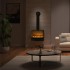 Magic-Fire Sogno 500 - Hybrid-Wandkamin