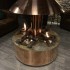 Bio-Kamin Dekorationsholz aus Keramik