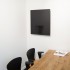 Wandmontierter Bio-Kamin Gaya aus pulverlackiertem Aluminium