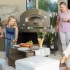 Futuro 2 Pizze Silber Schwarz - Hybrid Pizzaofen