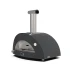 Moderno 3 Pizze Grau - Hybrid Pizzaofen