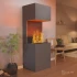 Beethoven Wasserdampf Kamin - Grau