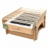 CasusGrill umweltfreundlicher Einweggrill aus Bambus und Pappe