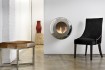 Cocoon Vellum Polierter Stahl