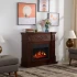 Toscana ArtiLED 23 Rotbraun Artiflame