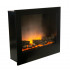 Eingebauter Kamin - 75,5 cm Schwarz