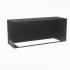 Foco Myst Corner Left 1200 Foco By Bio Fireplace Group