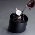 Contour Tischkamin – Schwarz