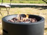Hiroshima outdoor gas fire pit aus MgO