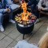 **Grillplatte für den Höfats Moon 45 rauchfreien Outdoor-Feuerkorb.**