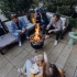 **Grillplatte für den Höfats Moon 45 rauchfreien Outdoor-Feuerkorb.**
