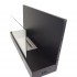 Breiter Bio-Wandkamin - 90 cm