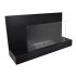 Breiter Bio-Wandkamin - 90 cm
