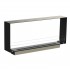 Foco Two 1200 Slim - Schmaler 2-seitiger Einbaukamin  mit gehärtetem Glas