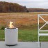 Einzigartiger Bioethanol-Kamin, perfekt für den Außenbereich. Der 3L Brenner bietet eine lange Brenndauer von bis zu 10 Stunden.