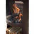 Buffalo Feuerstelle mit Holzlagerung