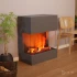Kästner Wasserdampf Kamin - Grau