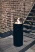 Enders Nova LED Medium Schwarz Gas Kamin