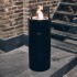Enders Nova LED Medium Schwarz Gas Kamin