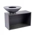 Onyx Tisch mit Grill
