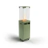 Faro Outdoor-Gaskamin in der Farbe Pale Green