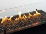 Planika Rio Black Outdoor-Gaskamin mit verlängerter Flamme