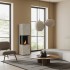 Planika Rock Daze und Laurent automatischer BEV-Ethanol Kamin mit Dekton-Rahmen in Marmoroptik