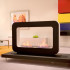 Safretti Curva DT - Schwarzer Bio-Standkamin