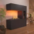 Schiller Pocket Wasserdampf Kamin - Schwarz