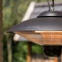 Sirius Terrassenheizer Lampe – Schwarz