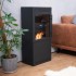 Jackson Ethanol-Holzofen im quadratischen Design
