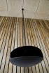 UFO-50 Hein & Haugaard Decken-Bio-Kamin in Schwarz